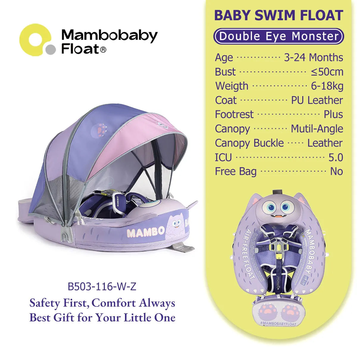Mambobaby Baby Pool Float Vip 5 Dropshipping Blackproof Pool Mat For Infant Non-Inflatable Natation Buoy With Parasol Beach Toys
