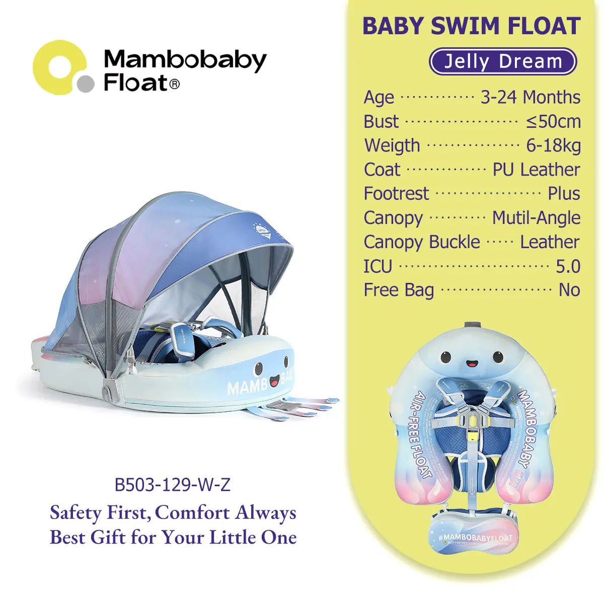 Mambobaby Baby Pool Float Vip 5 Dropshipping Blackproof Pool Mat For Infant Non-Inflatable Natation Buoy With Parasol Beach Toys