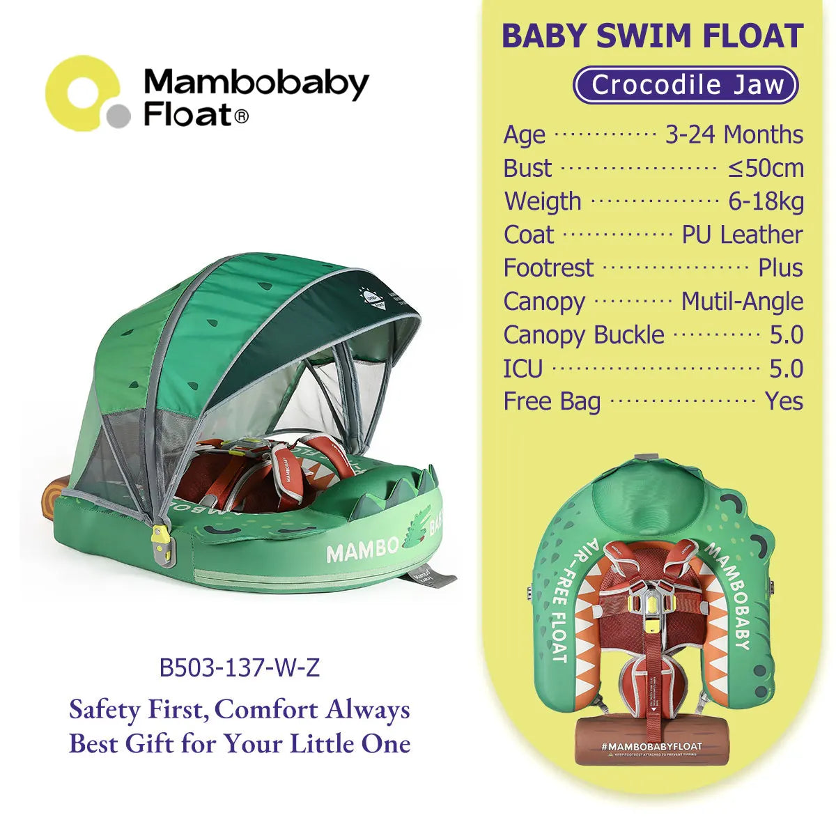 Mambobaby Baby Pool Float Vip 5 Dropshipping Blackproof Pool Mat For Infant Non-Inflatable Natation Buoy With Parasol Beach Toys