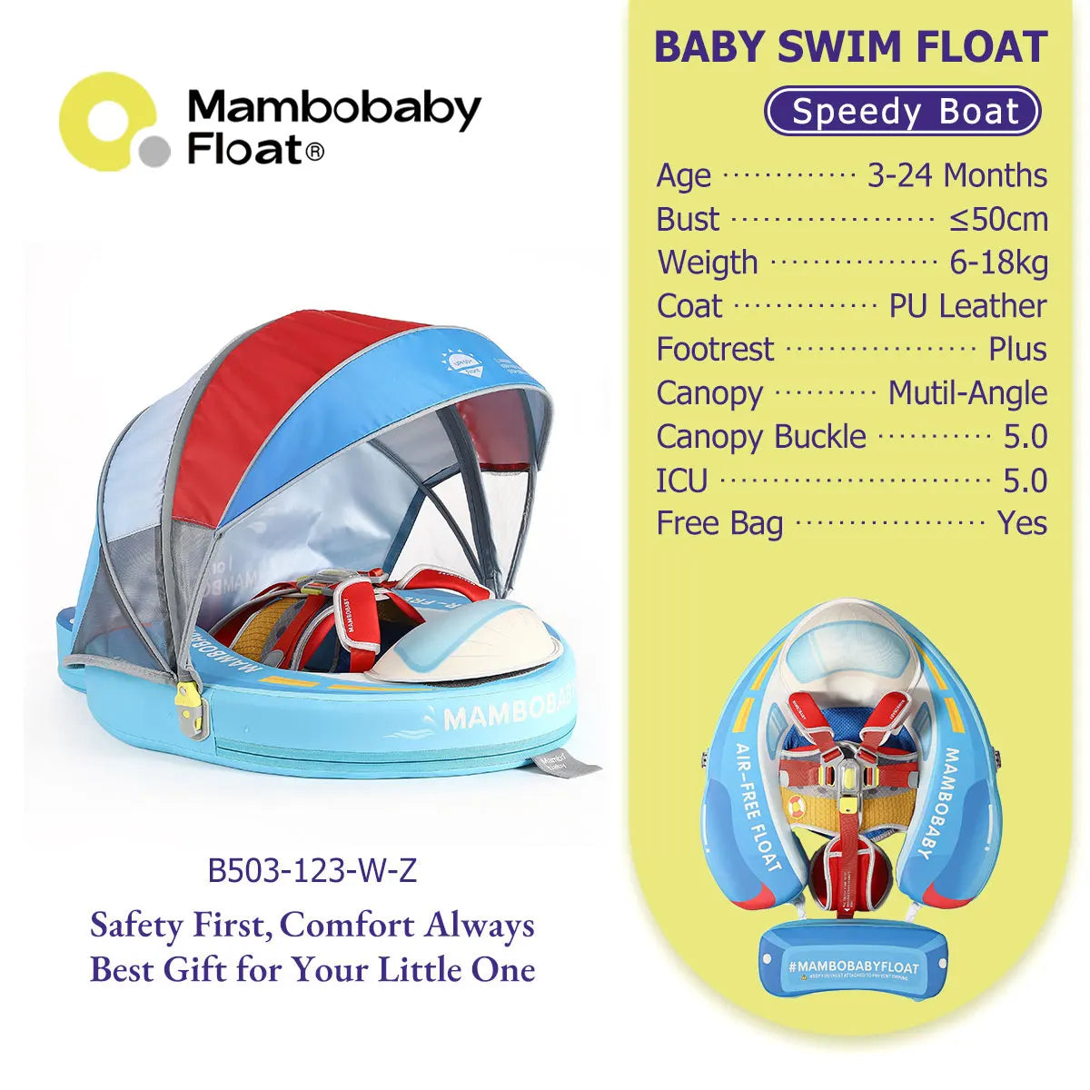 Mambobaby Baby Pool Float Vip 5 Dropshipping Blackproof Pool Mat For Infant Non-Inflatable Natation Buoy With Parasol Beach Toys